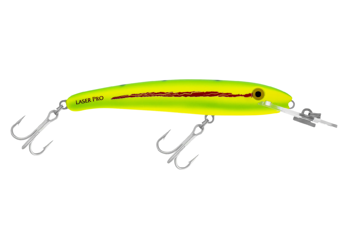 Halco Laser Pro 120dd 20g Shallow Diver Hard Body Lure [cl:lumo]