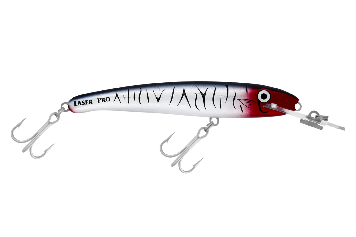 Halco Laser Pro 120mm 20g Shallow Diver Hard Body Lure [cl:chrome Tiger]