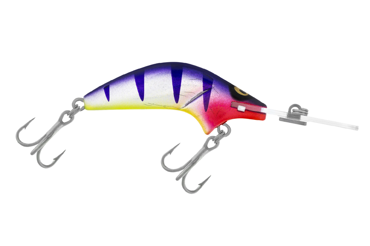 Halco Rmg Poltergeist 80mm 17g Deep Diver Hard Body Lure [cl:deep Purple]