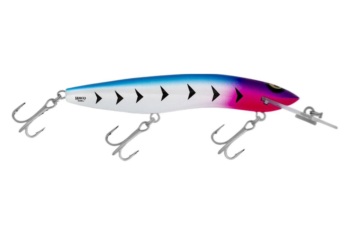 Halco Rmg Scorpion 125dd 20g Deep Dver Hard Body Lure [cl:psychadelic Pink Head]