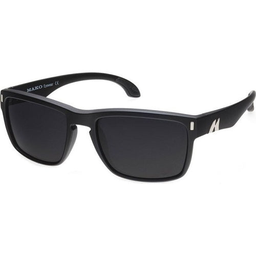 Mako Gt Xl Polarised Sunglasses G0hr (grey Lens Matt Black)