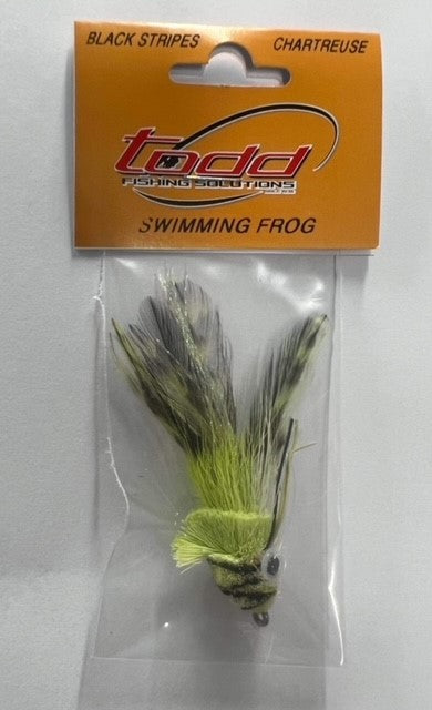 Todd Fly Chartreuse Dahlberg Frog