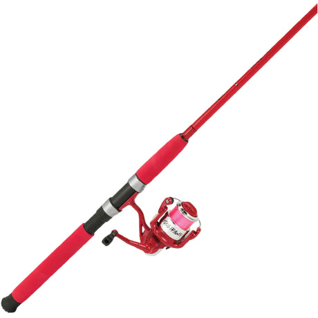 Silstar King Prawn Spin Combo [cl & Sz:red/6' 2pc/3-6kg]