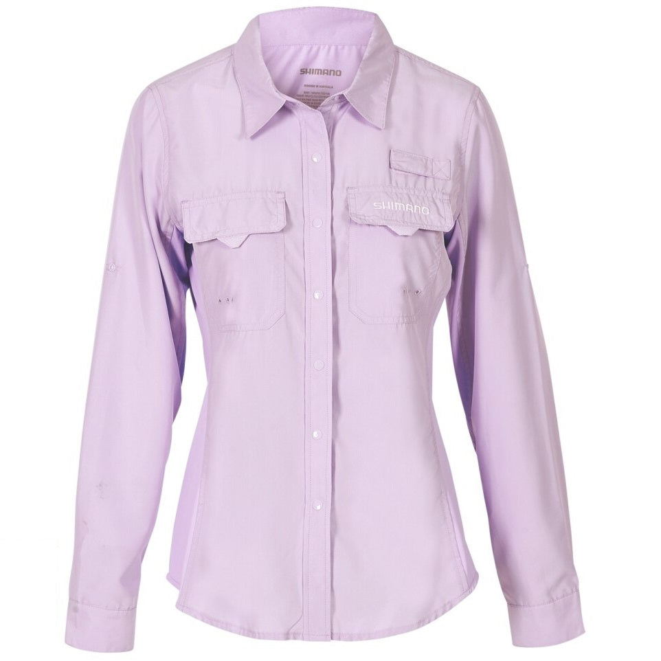 Shimano Vented Ladies Shirt Lilac [sz:10]