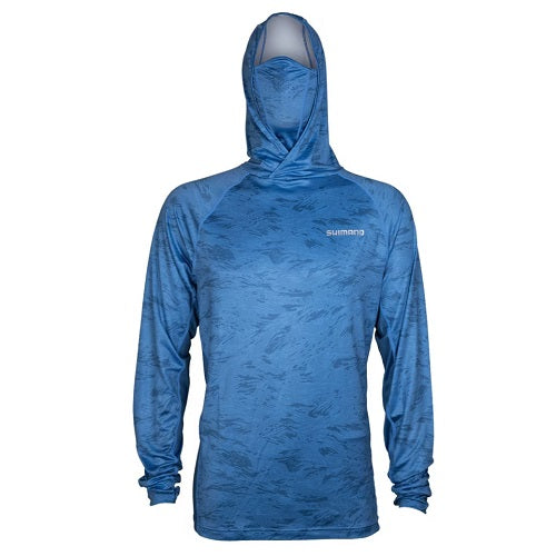 Shimano Shirt Hooded Tech Tee Wave Dot Camo [sz:s]