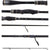 Samurai Reaction Spinning Rod [sz:7'/2-4lb/1pc/re101-70]