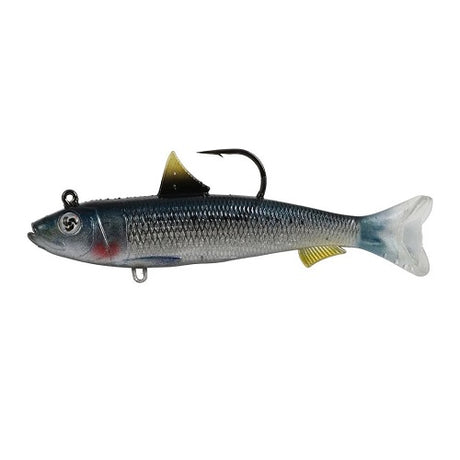 Atomic Real Baitz 100mm Swimbait Lure >^ [sz:blue Pilchard]