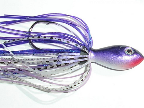 Tt Vortex 1/4oz Spinnerbait Lure [cl:purple Mauve]