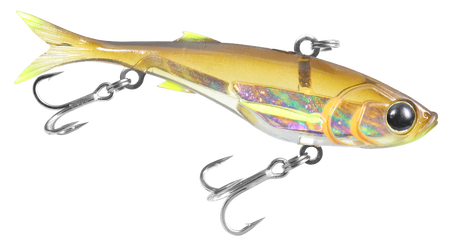 Tt Quake Slim Vibe 95mm 20g Soft Vibe Lure [cl:greenback Ayu]