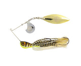 Tt Vortex + Compact 1/8oz Spinnerbait Lure [cl:gold Glimmer]