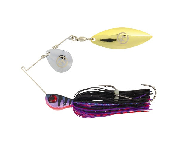 Tt Vortex + Compact 1/4oz Spinnerbait Lure [cl:purple Nightmare]