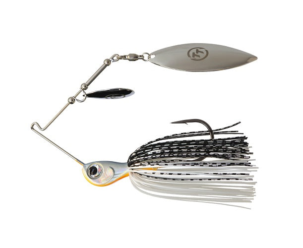 Tt Tornado + Tandem Blade 1/2oz Spinnerbait Lure [cl:white Night]