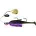 Tt Tornado + Double Colorado Rigged 1/2oz Spinnerbait Lure [cl:purple Black]