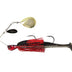 Tt Tornado + Double Colorado Rigged 1/2oz Spinnerbait Lure [cl:bloody Nightmare]