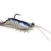 Zman Prawnz Elite 3.5" Pre-rigged Soft Plastic Lure [cl:white Prawn]