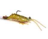 Zman Prawnz Elite 3.5" Pre-rigged Soft Plastic Lure [cl:golden Boy]