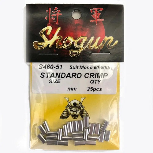 Shogun Standard Crimp (25 Pk) [sz:0.8mm]