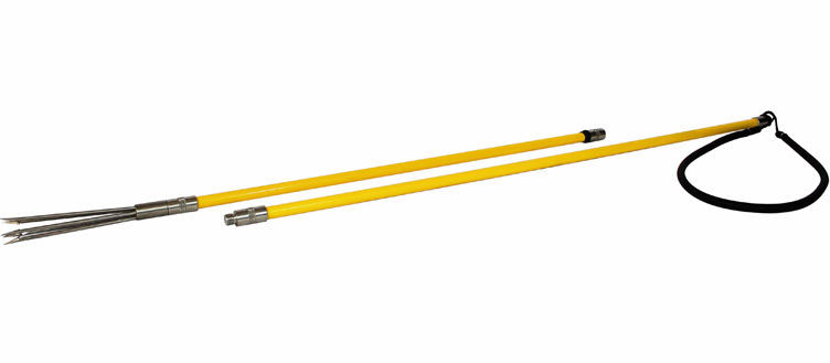 Ocean Hunter Handspear Fiberglass Yellow 2pce 2m