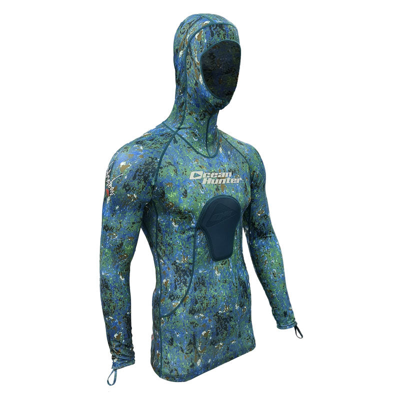 Ocean Hunter Chameleon Lycra Skin Top &gt;