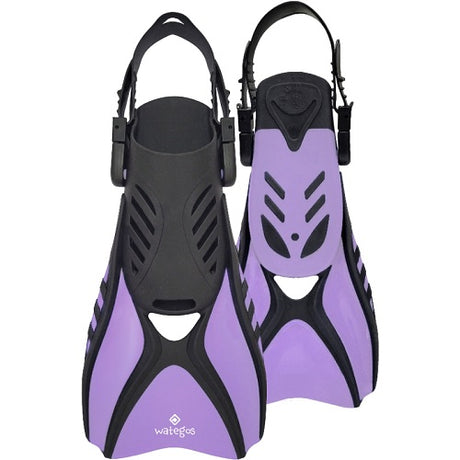 Ocean Pro Wategos Junior Fins Lilac/black [sz:s-m(1-3)]