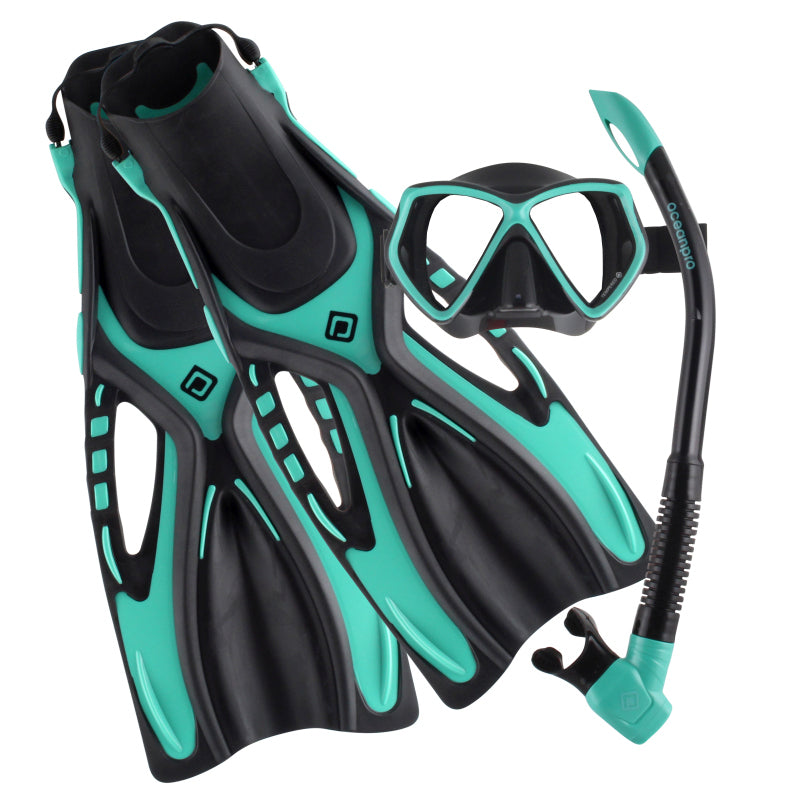 Ocean Pro Ceduna Mask, Snorkel And Fins Set &gt;