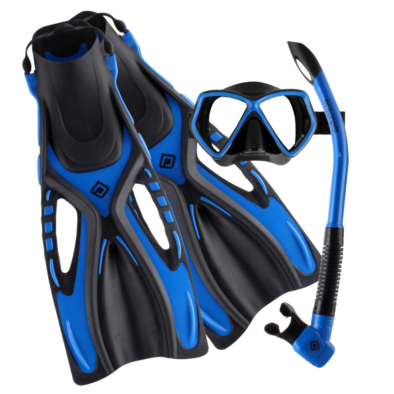 Ocean Pro Ceduna Mask, Snorkel And Fins Set &gt;