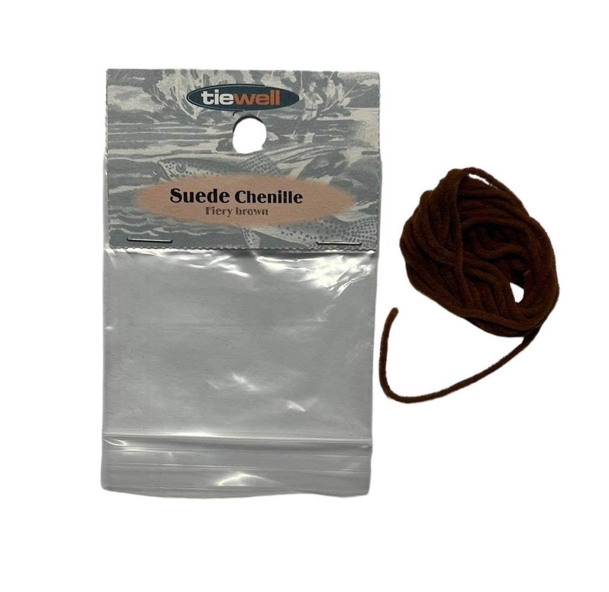 Tiewell Suede Chenille Brown