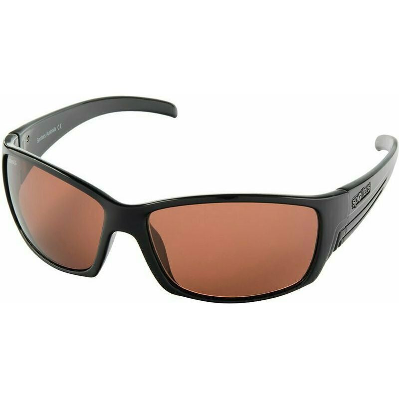 Spotters Fury Polarised Sunglasses (gloss Black Halide Photo)