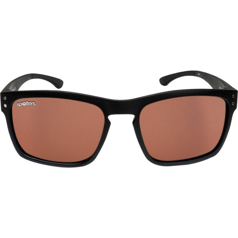 Spotters Crypto Polarised Sunglasses (matt Black Hallide)