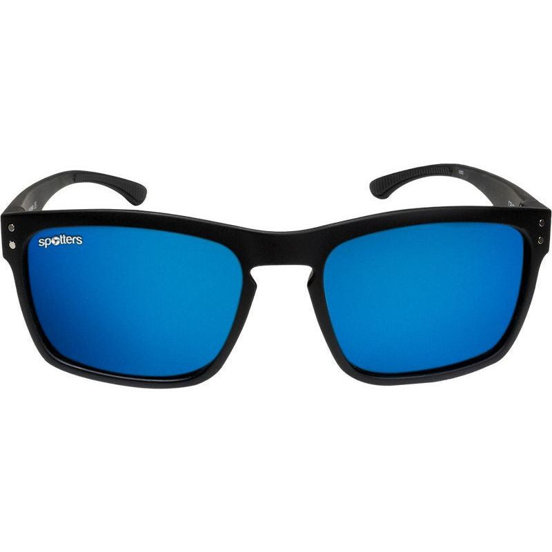 Spotters Crypto Polarised Sunglasses (matt Black Ice)