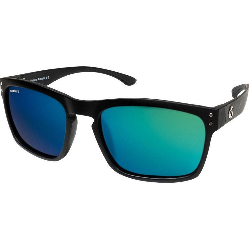 Spotters Crypto Polarised Sunglasses (matt Black Nexus)