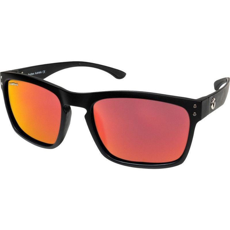 Spotters Crypto Polarised Sunglasses (matt Black Ignite)