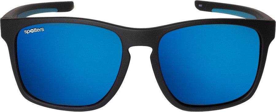 Spotters Dingo Kids Polarised Sunglasses (matt Black Blue)