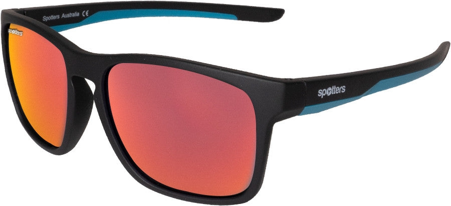 Spotters Dingo Kids Polarised Sunglasses (matt Black Red)