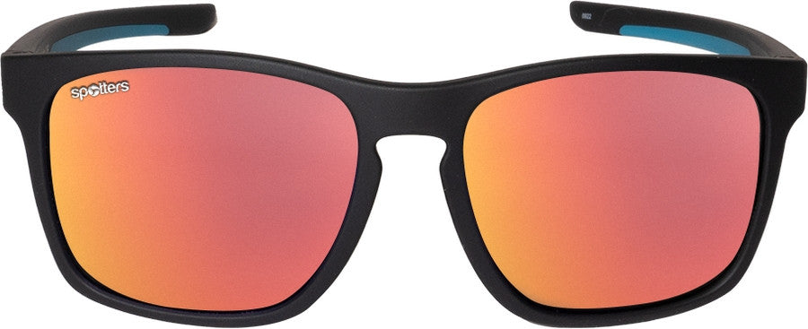 Spotters Dingo Kids Polarised Sunglasses (matt Black Red)