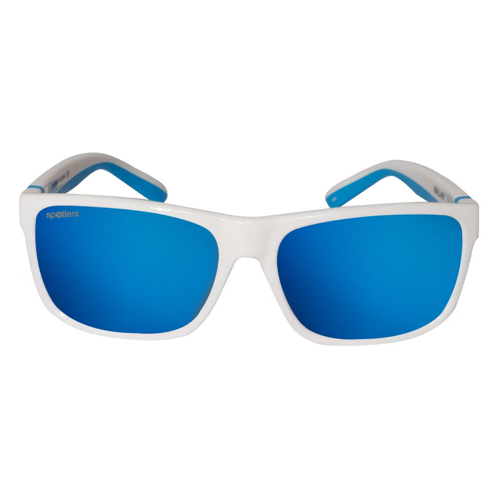 Spotters Kids Wallaby Polarised Sunglasses (white Blue)