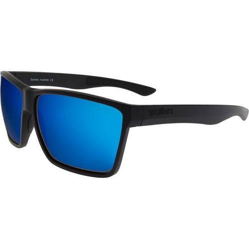 Spotters Villain Polarised Sunglasses (matt Black Ice)