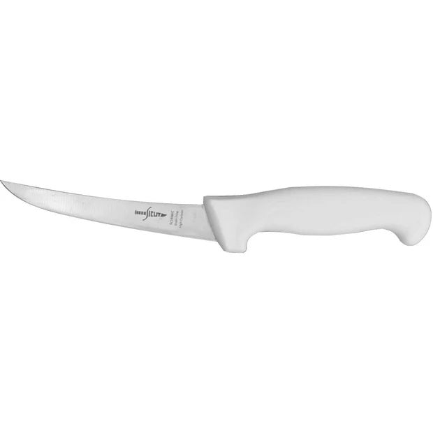 Sicut Curved Boning Knife White 6"