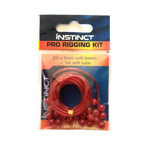 Instinct Soft Tube & Beads Red