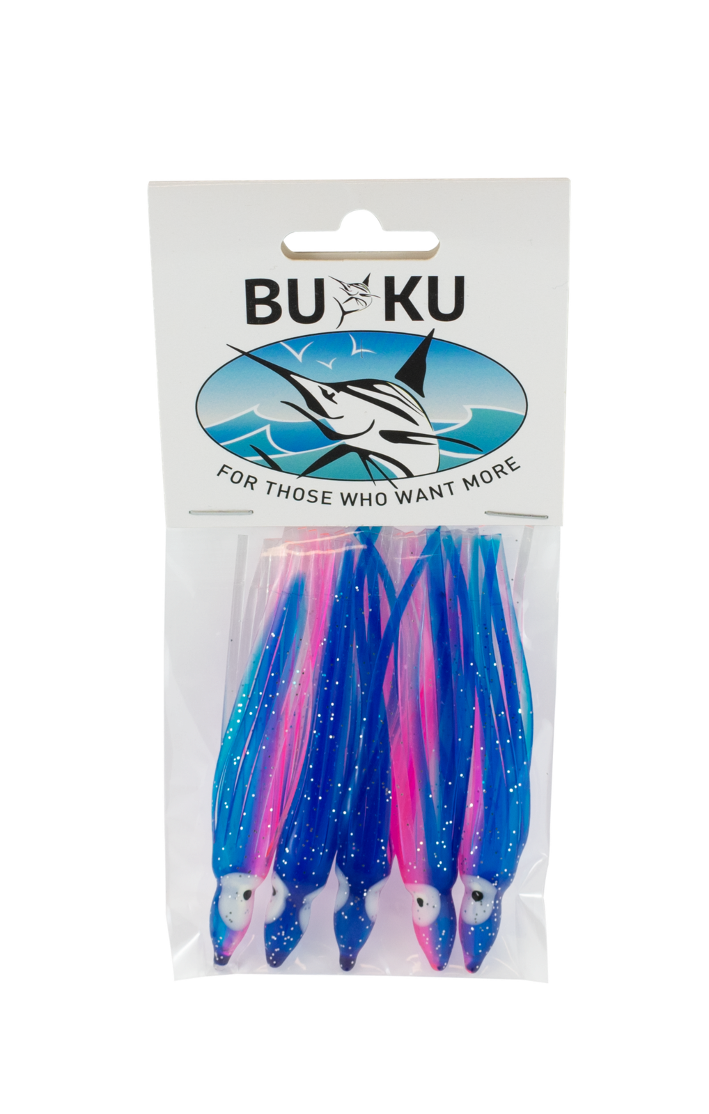 Buku Octopus 5.5" Skirt Lure [cl:blue/pink]