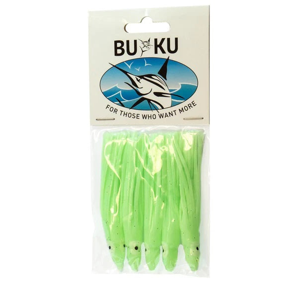 Buku Deep Drop 2.5" Octopus Skirts [cl:green Glow]