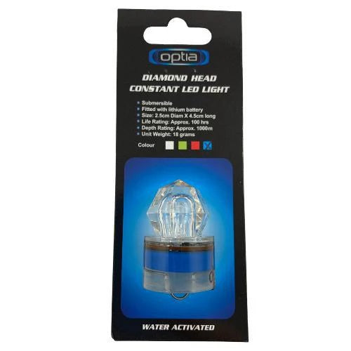 Optia Led Light Diamond Head Blue