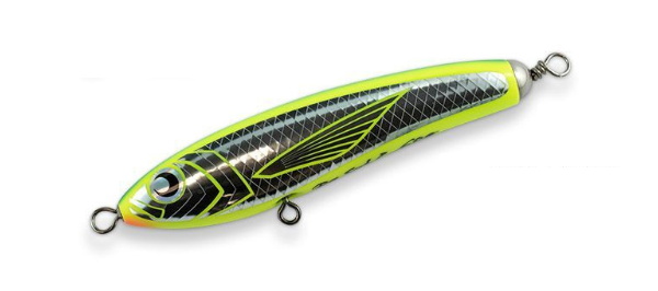 Buku Fast Sink P 140mm 60g Sinking Stickbait Lure [cl:lime Flash]