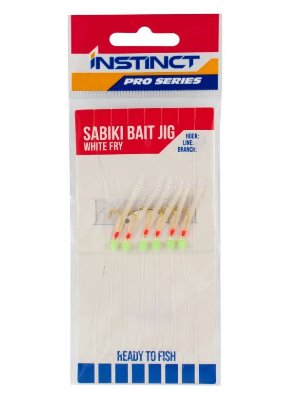 Instinct Pro Sabiki Bait Jig White Fry [sz:2]