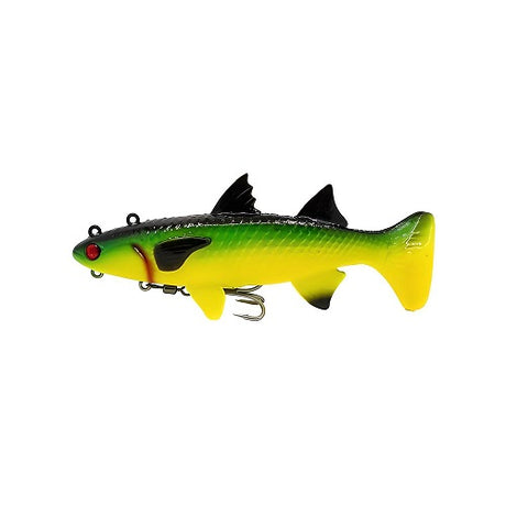 Panic Stations Mullet 5" Soft Plastic Lure [cl:green]