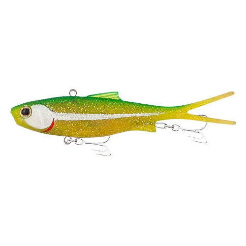 Samaki Vibelicious Fork 125mm 30gm Soft Vibe Lure &gt;&lt; [cl:uv Midori Mullet]