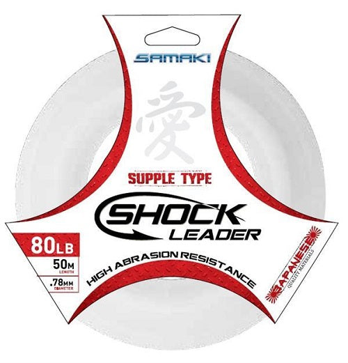 Samaki Shock Supple Type Leader 50m >< [w:30lb]