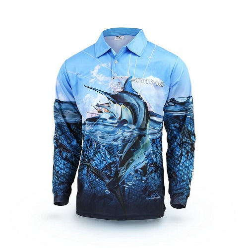 Samaki Shirt Black Marlin >< [sz:s]