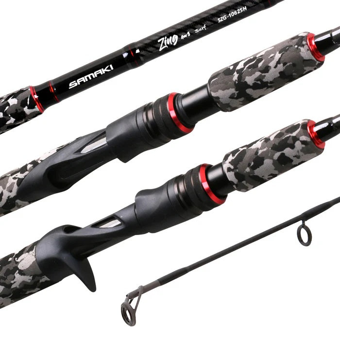 Samaki Zing Gen 3 Baitcast Rod [sz: 6&#39;/12-20lb/1pc/601bh]