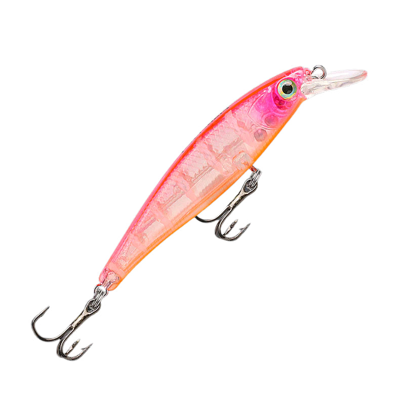 Fishcraft Jerkman 65mm 7g Jerkbait Hard Body Lure [cl:pink Sherbet]